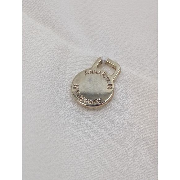 NWT AnnaRita N White Dress IT 42 US Small Italian Designer Made in Italy Elegant - Picture 6 of 7